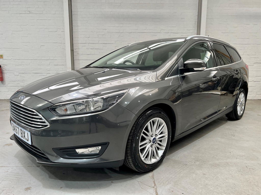 Ford Focus 1.5 Tdci Zetec Edition Euro 6 Ss BK67BXJ Grey #6