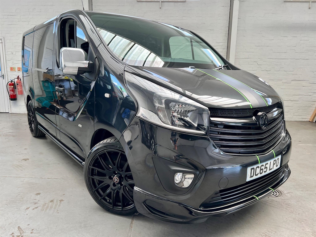 Vauxhall Vivaro 1.6 Cdti 2700 Biturbo Ecoflex Sportive L1 H1 Euro Black