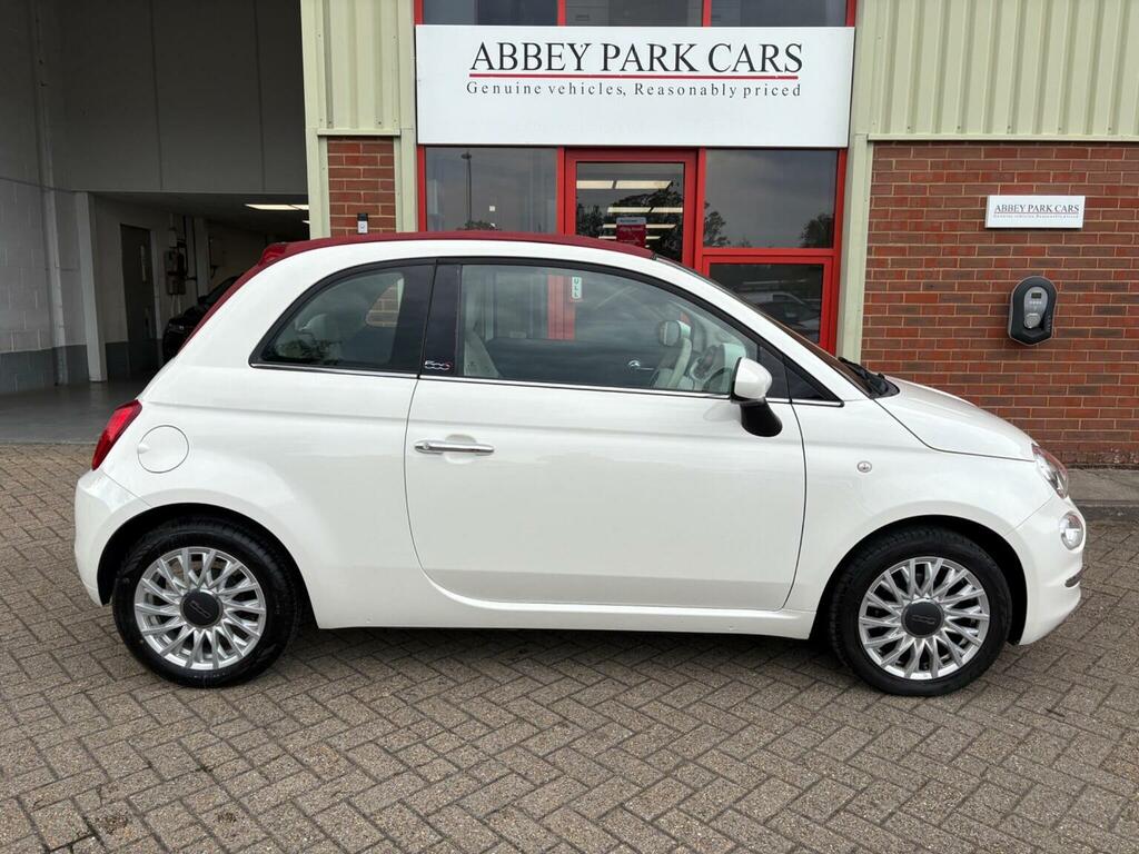 Fiat 500C 1.2 Eco Lounge Euro 6 Ss White #2