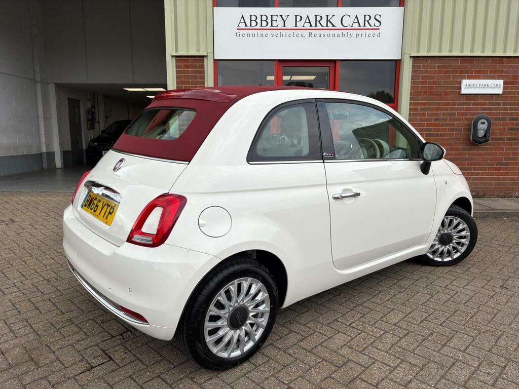 Fiat 500C 1.2 Eco Lounge Euro 6 Ss White #3