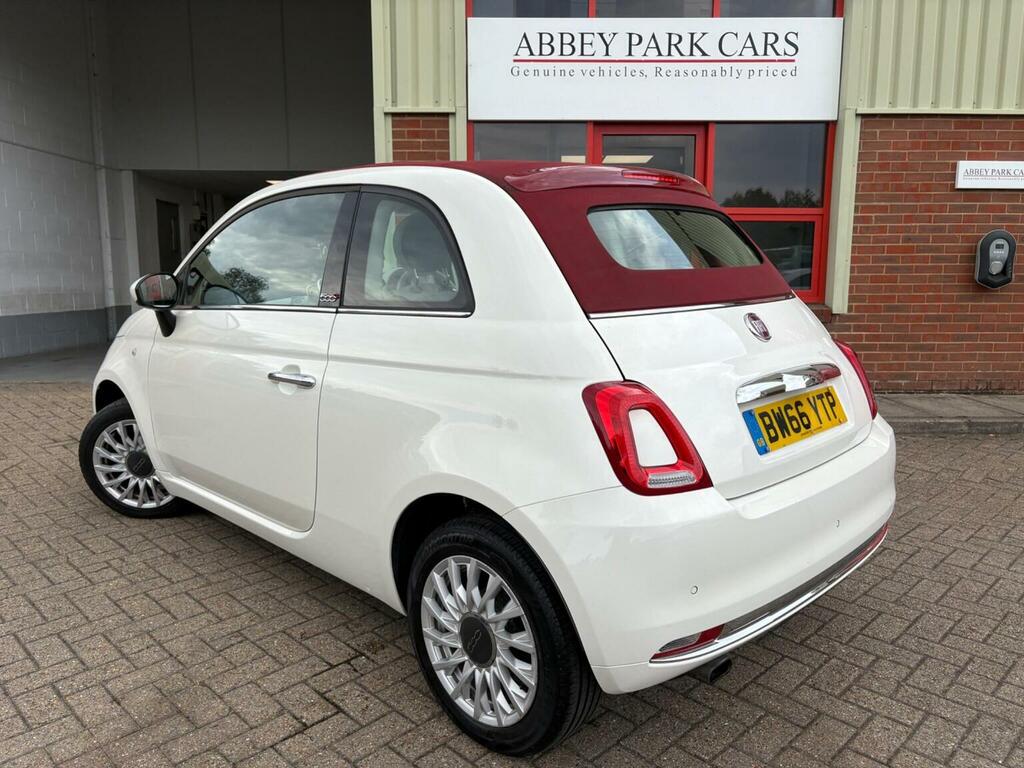 Fiat 500C 1.2 Eco Lounge Euro 6 Ss White #5