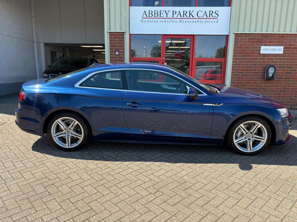 Audi A5 2.0 Tdi S Line S Tronic Euro 6 Ss Blue #2