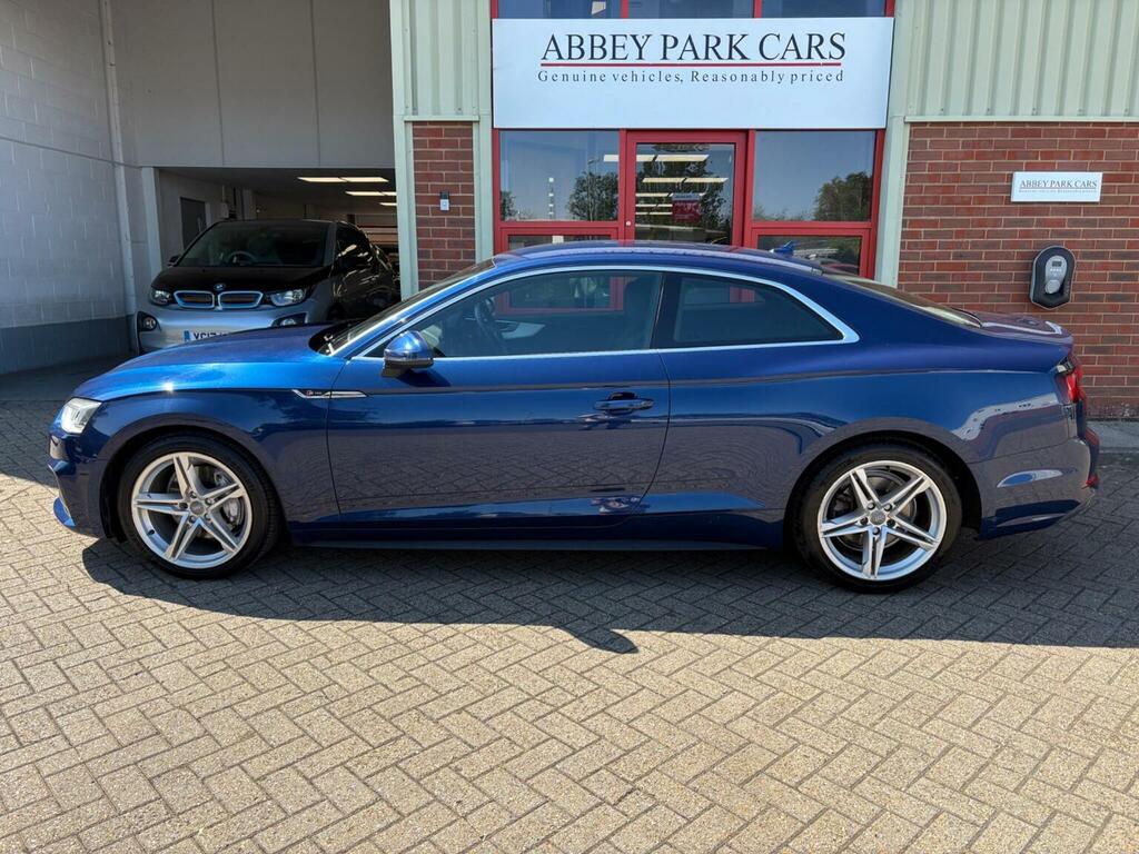 Audi A5 2.0 Tdi S Line S Tronic Euro 6 Ss Blue #6