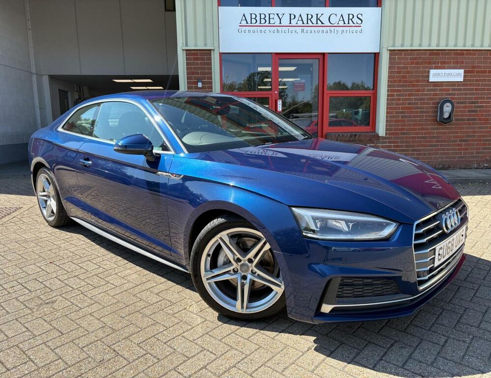 Audi A5 2.0 Tdi S Line S Tronic Euro 6 Ss Blue