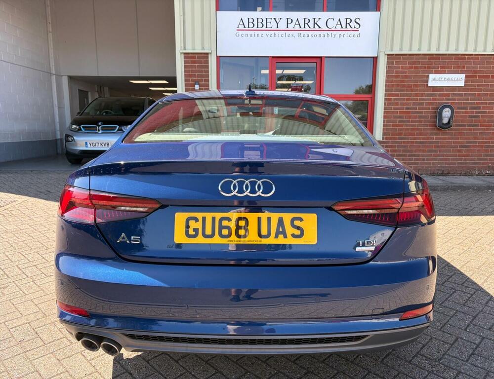 Audi A5 2.0 Tdi S Line S Tronic Euro 6 Ss Blue #4