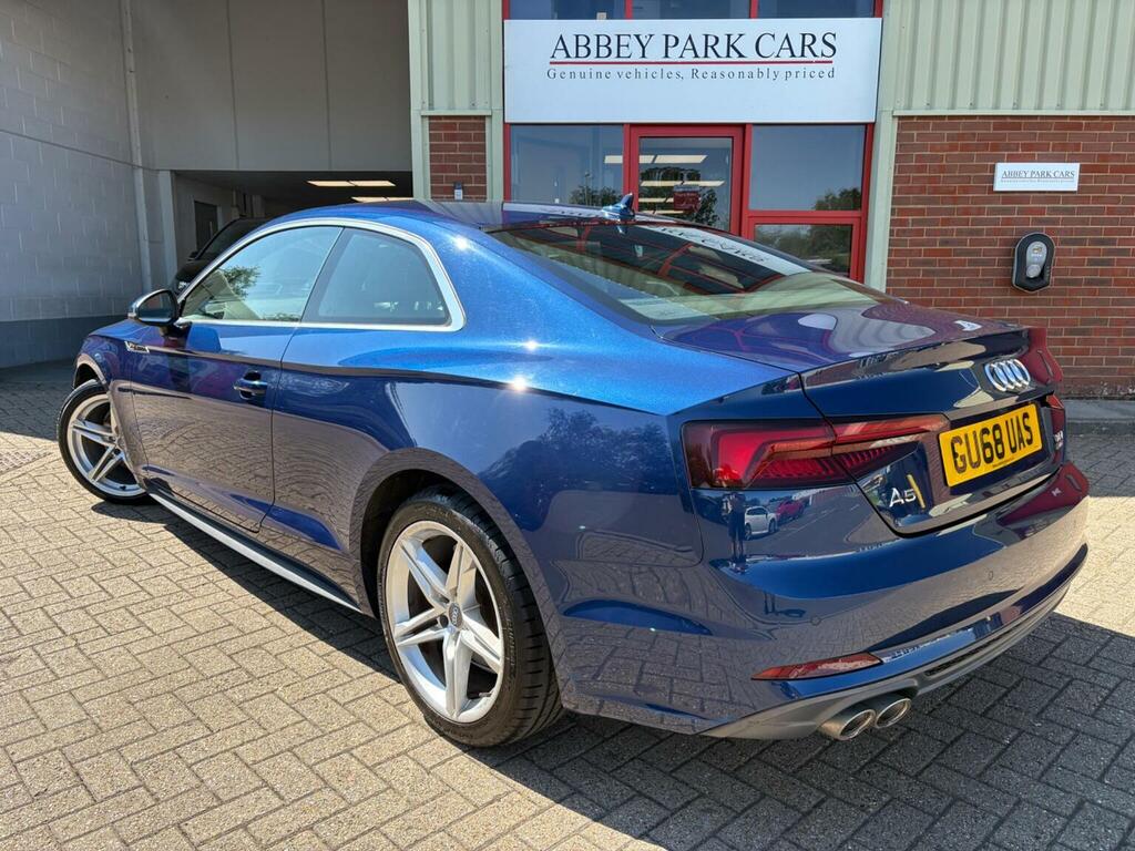 Audi A5 2.0 Tdi S Line S Tronic Euro 6 Ss Blue #5