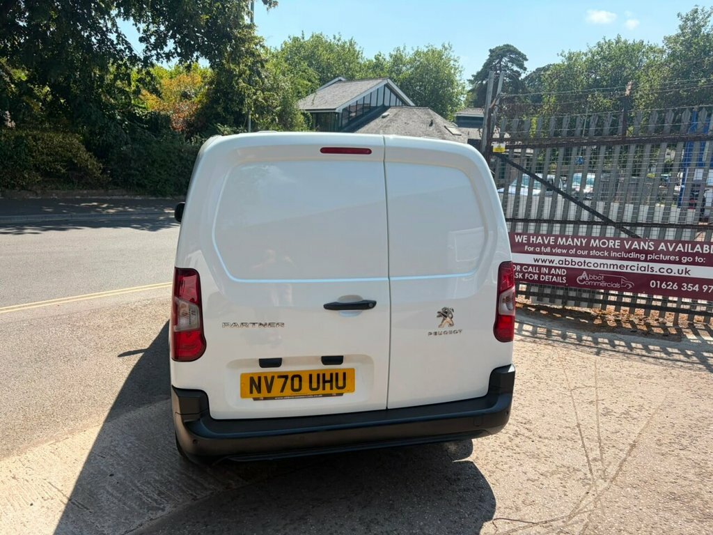Peugeot Partner 1.5L Professional 6Dr White #5