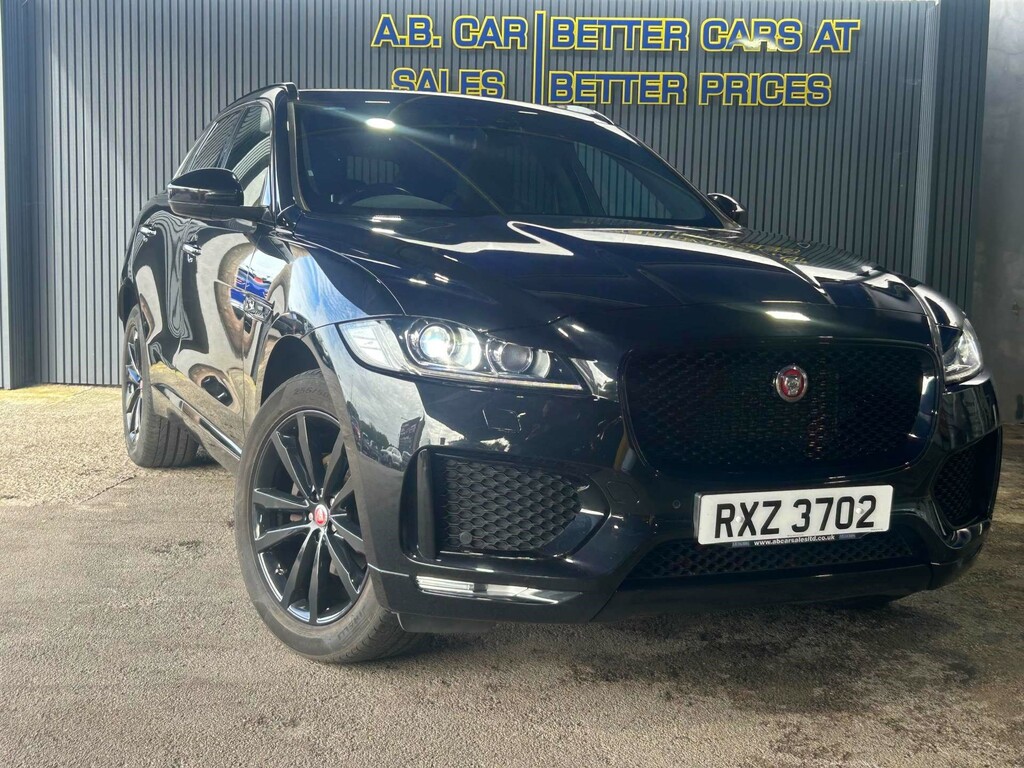 Jaguar F-Pace F-pace Chequered Flag Awd D Black