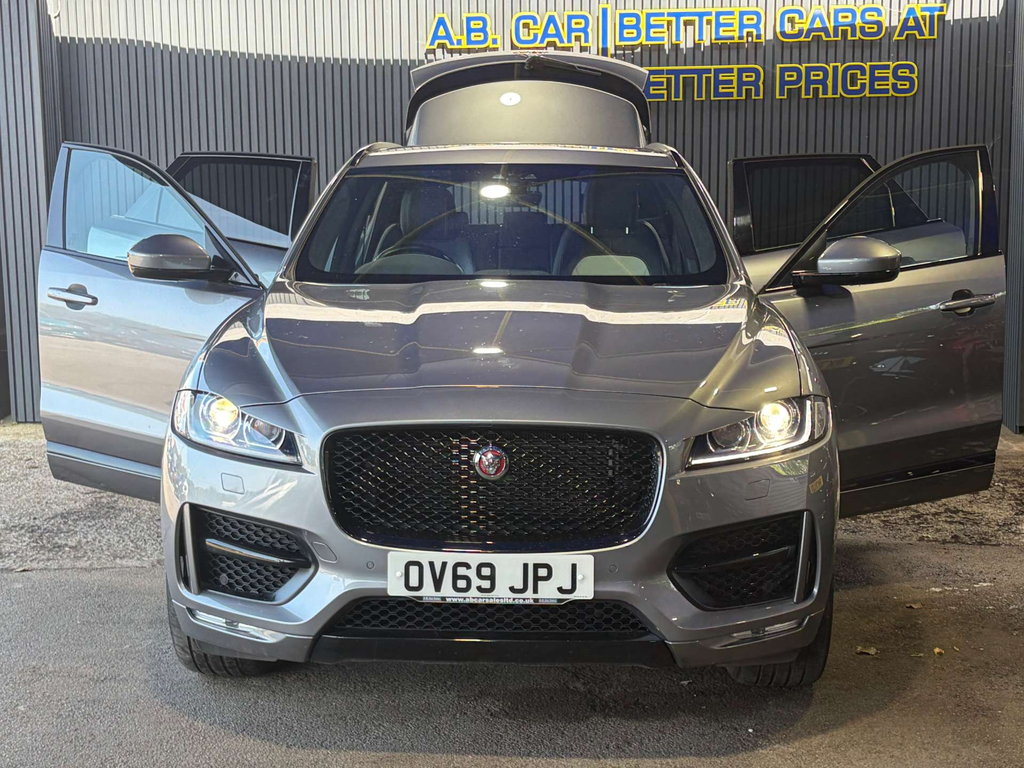 Jaguar F-Pace R-sport Awd Grey #2
