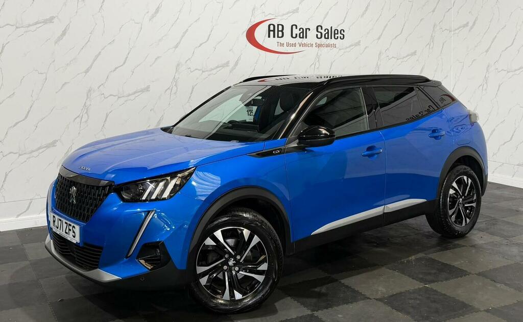 Peugeot 2008 1.2 Puretech Gt Euro 6 Ss RJ71ZFS Blue