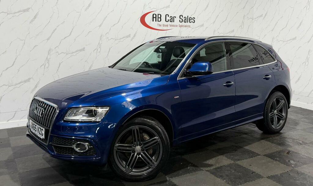 Audi Q5 2.0 Tdi S Line Plus S Tronic Quattro Euro 6 Ss Blue