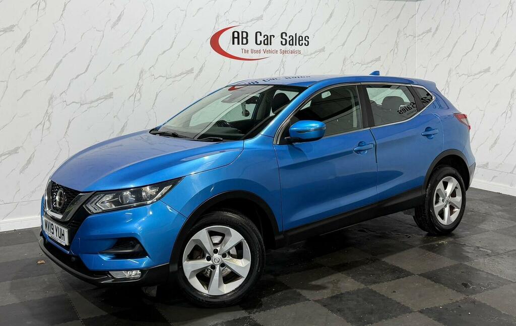 Nissan Qashqai 1.5 Dci Acenta Premium Euro 6 Ss MV19YUH Blue
