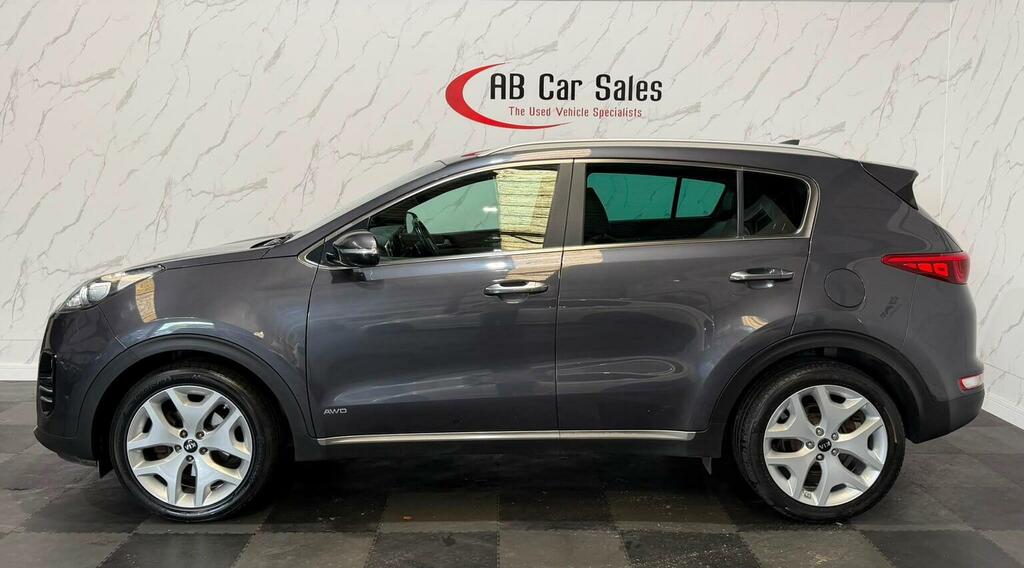 Kia Sportage 2.0 Crdi Gt-line Awd Euro 6 WJ67DZN Silver #4