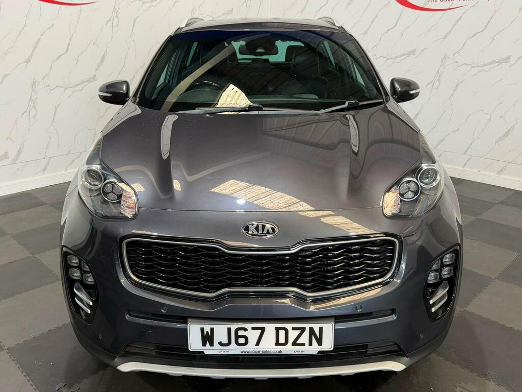 Kia Sportage 2.0 Crdi Gt-line Awd Euro 6 WJ67DZN Silver #2