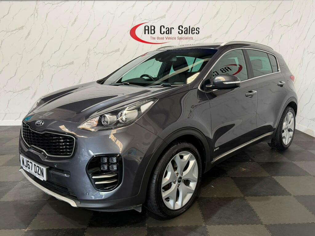 Kia Sportage 2.0 Crdi Gt-line Awd Euro 6 WJ67DZN Silver #6