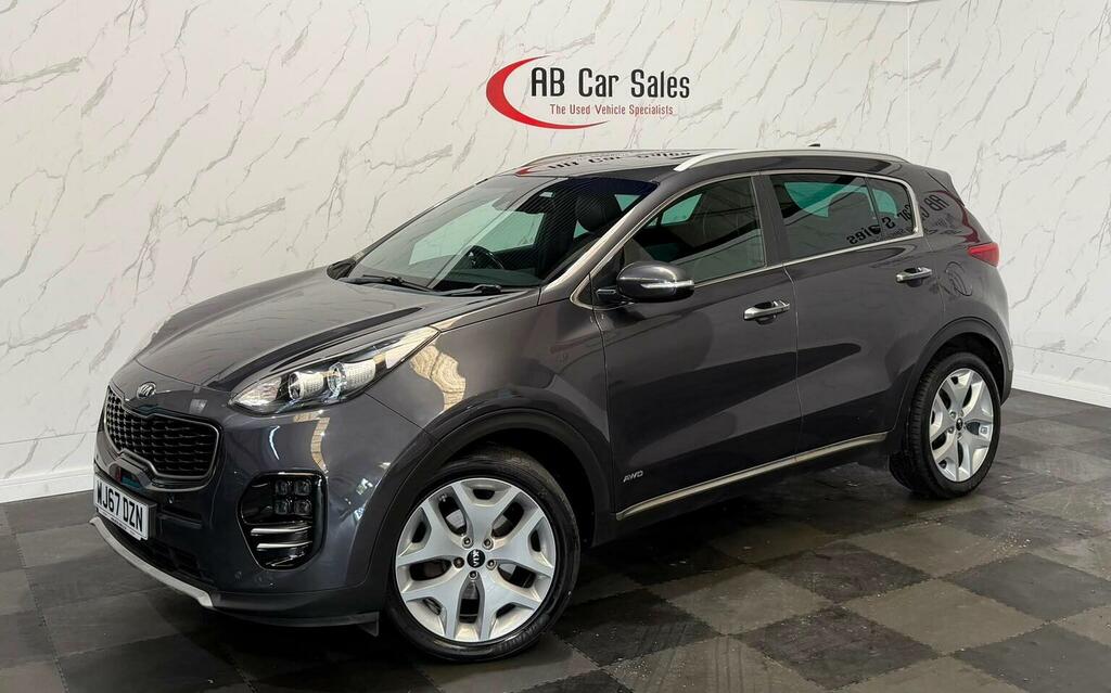 Kia Sportage 2.0 Crdi Gt-line Awd Euro 6 Silver
