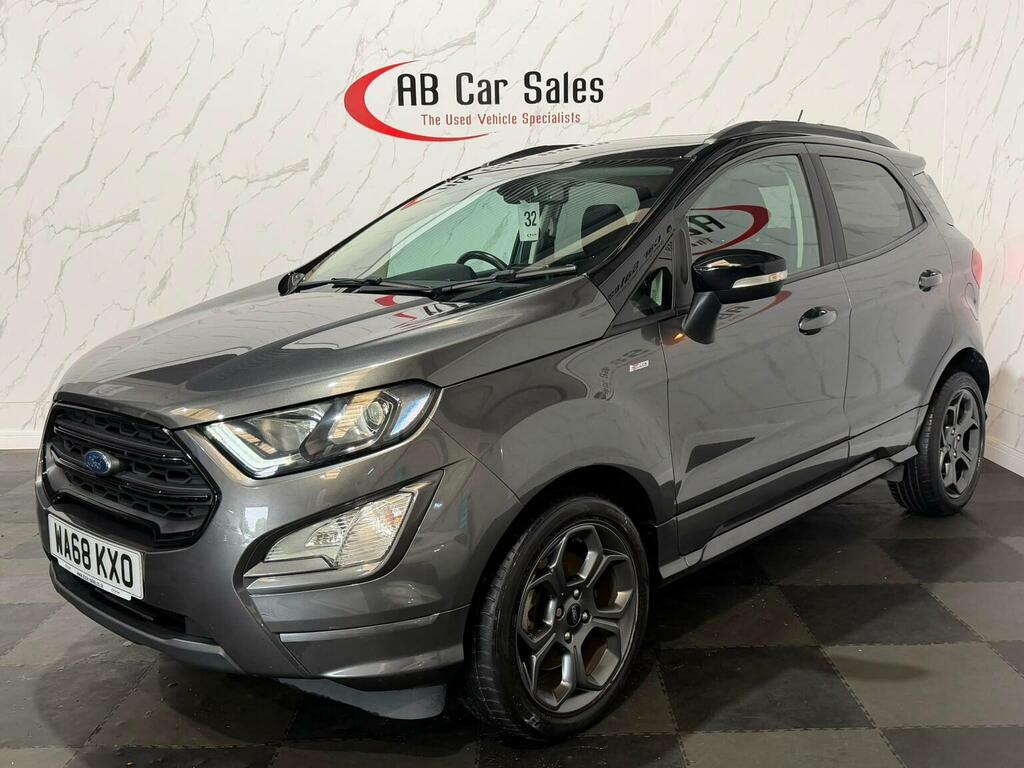 Ford Ecosport 1.0T Ecoboost St-line Euro 6 Ss WA68KXO Grey #6