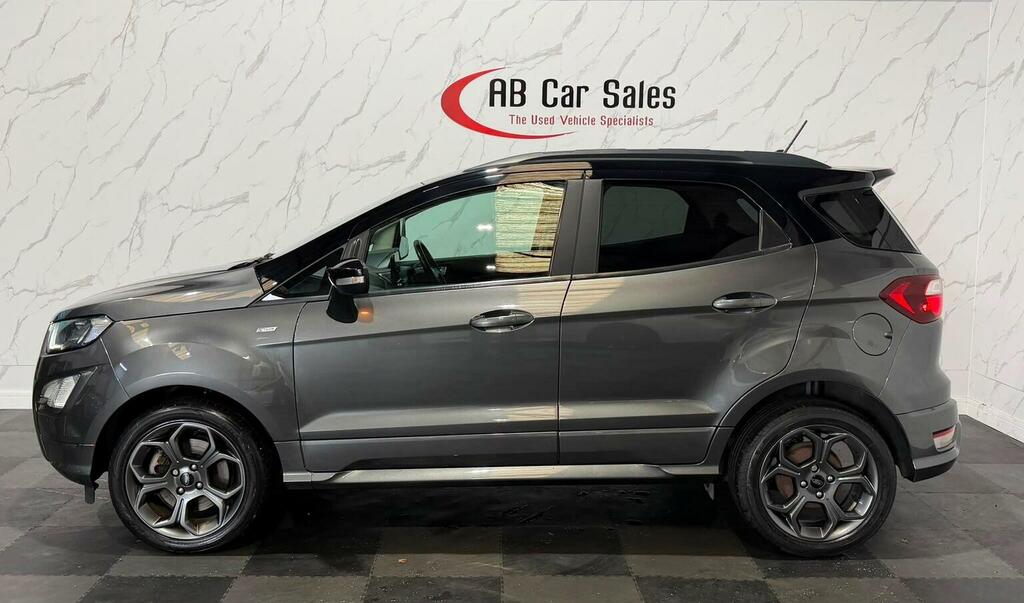 Ford Ecosport 1.0T Ecoboost St-line Euro 6 Ss WA68KXO Grey #4