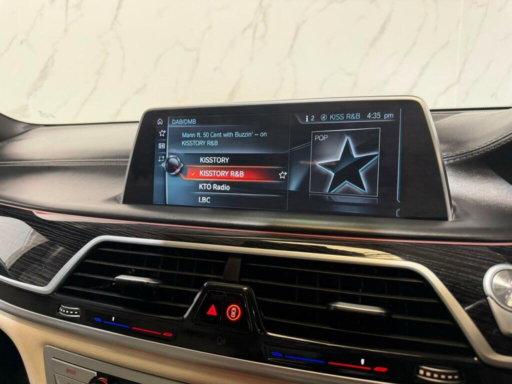 BMW 7 Series 3.0 740Li M Sport Saloon Euro 6 S White #34