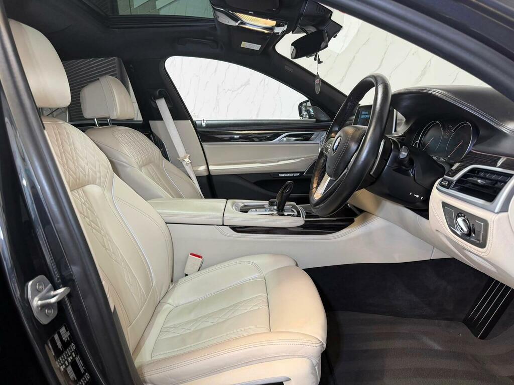 BMW 7 Series 3.0 740Li M Sport Saloon Euro 6 S White #9