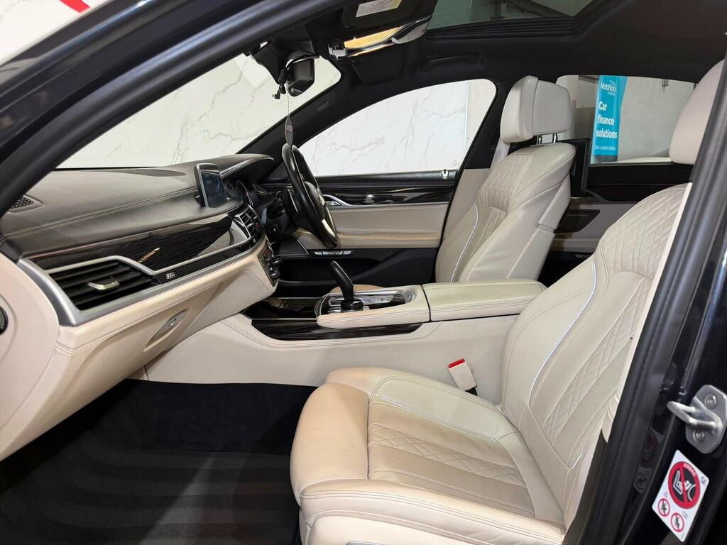 BMW 7 Series 3.0 740Li M Sport Saloon Euro 6 S White #21