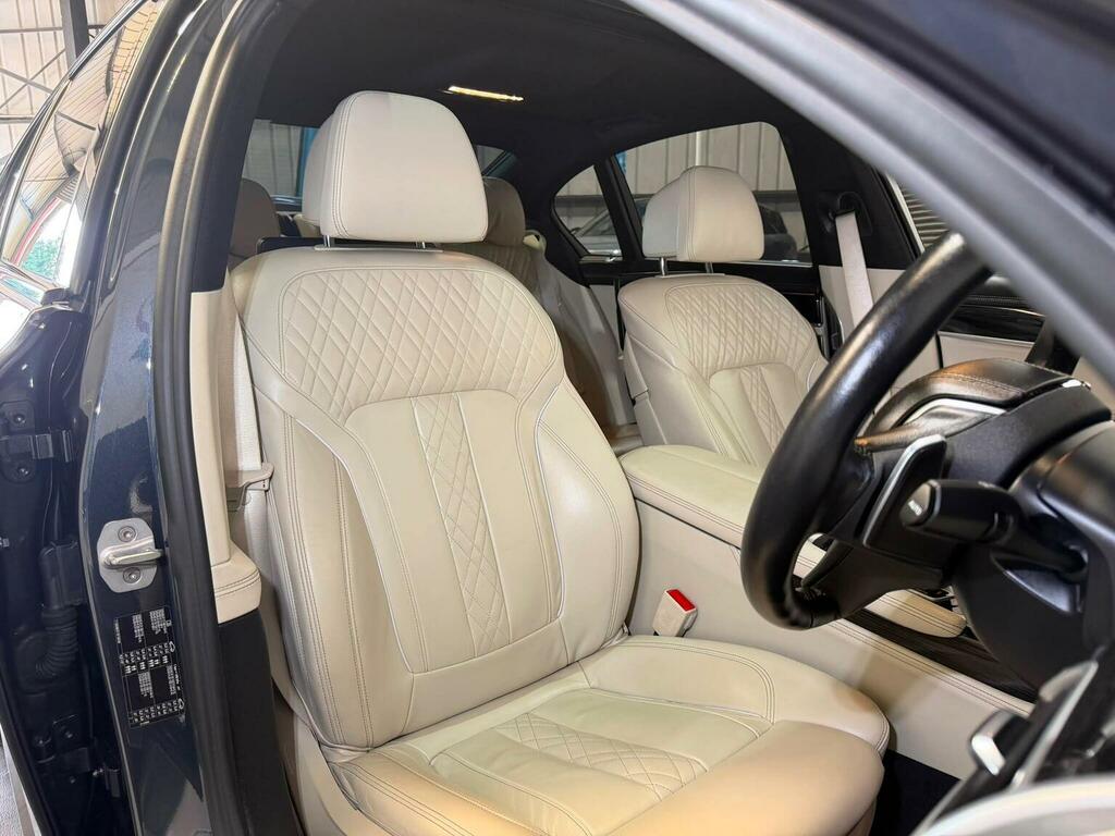 BMW 7 Series 3.0 740Li M Sport Saloon Euro 6 S White #10
