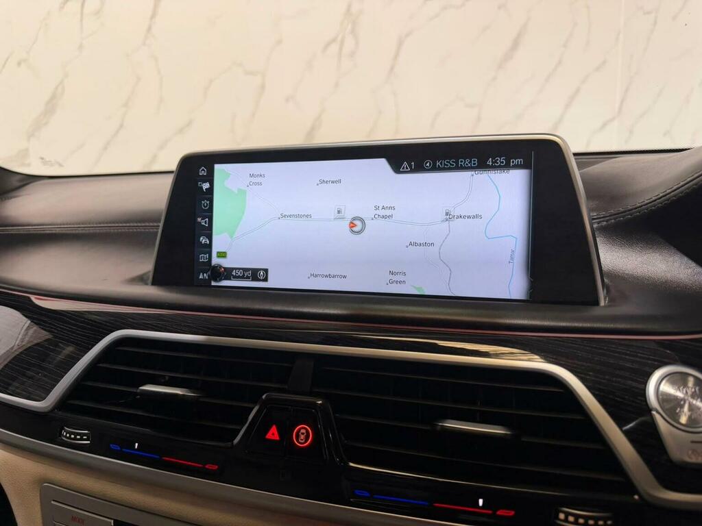 BMW 7 Series 3.0 740Li M Sport Saloon Euro 6 S White #27
