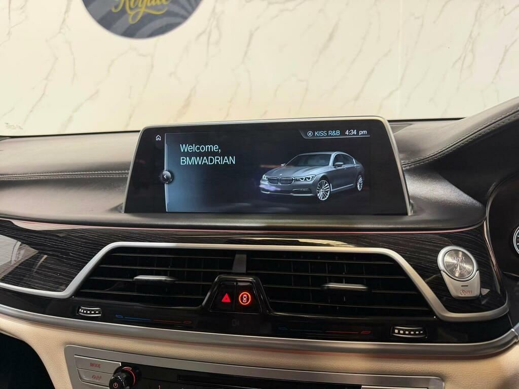 BMW 7 Series 3.0 740Li M Sport Saloon Euro 6 S White #25