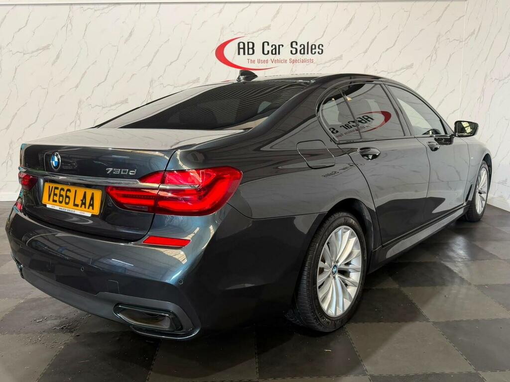 BMW 7 Series 3.0 740Li M Sport Saloon Euro 6 S White #7