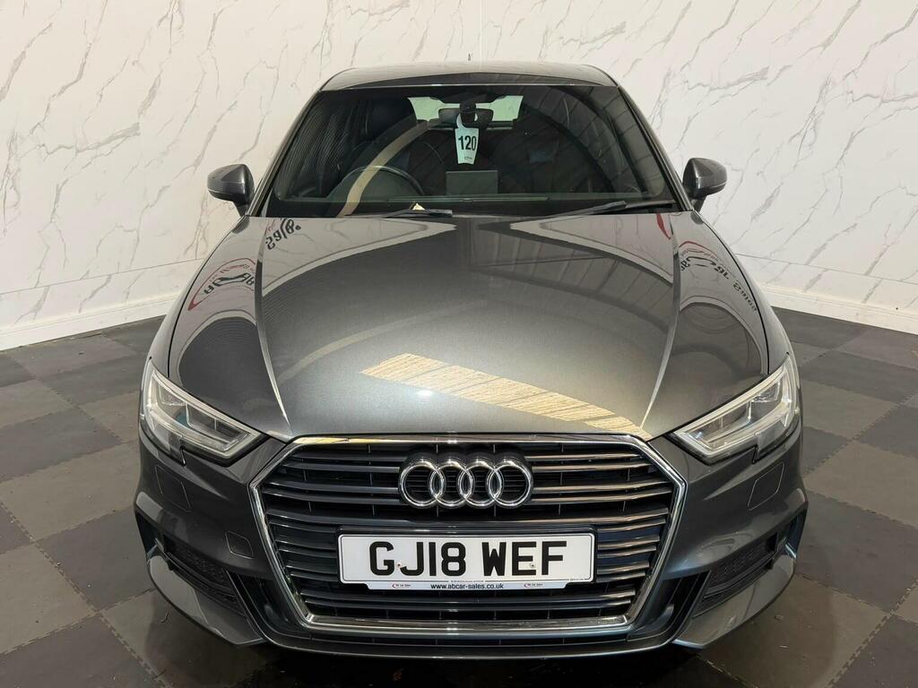 Audi A3 2.0 Tfsi S Line Sportback Euro 6 Ss GJ18WEF Grey #2