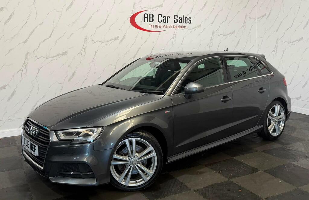 Audi A3 2.0 Tfsi S Line Sportback Euro 6 Ss Grey
