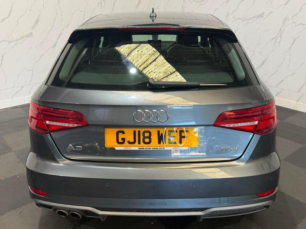 Audi A3 2.0 Tfsi S Line Sportback Euro 6 Ss GJ18WEF Grey #3
