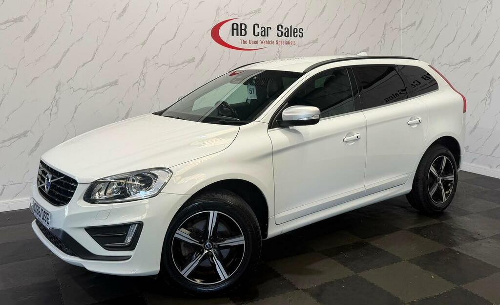 Volvo XC60 2.0 D4 R-design Nav Euro 6 Ss White