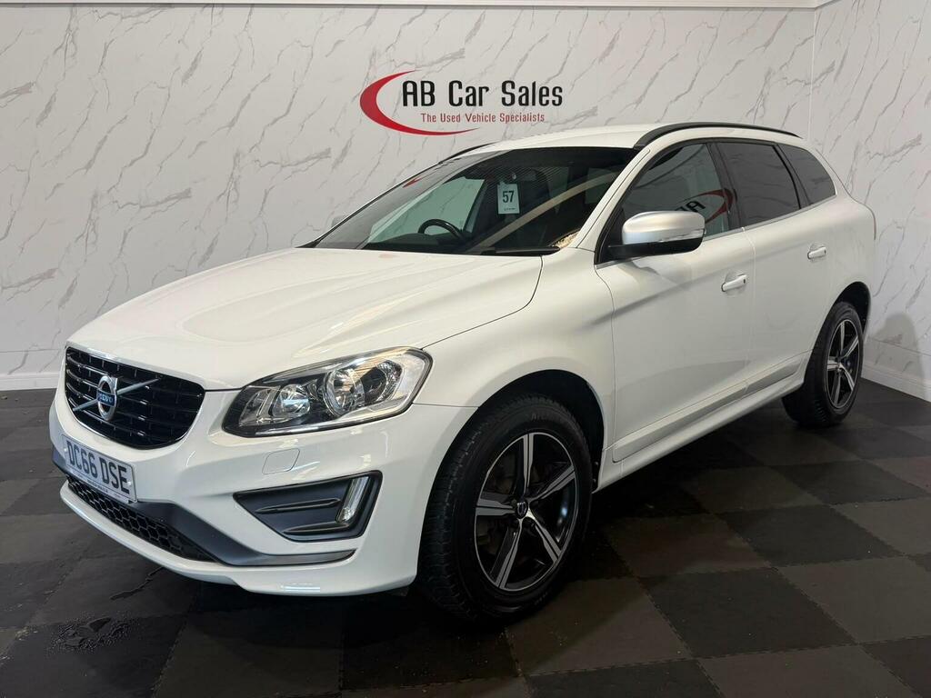 Volvo XC60 2.0 D4 R-design Nav Euro 6 Ss White #5