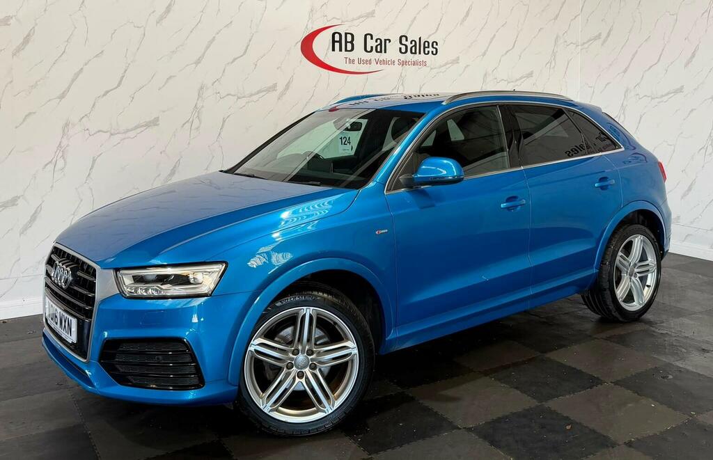Audi Q3 2.0 Tfsi S Line Plus S Tronic Quattro Euro 6 Ss Blue