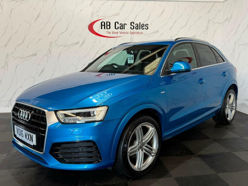 Audi Q3 2.0 Tfsi S Line Plus S Tronic Quattro Euro 6 Ss Blue #6