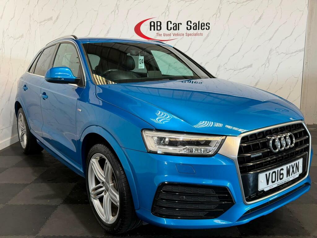 Audi Q3 2.0 Tfsi S Line Plus S Tronic Quattro Euro 6 Ss Blue #5
