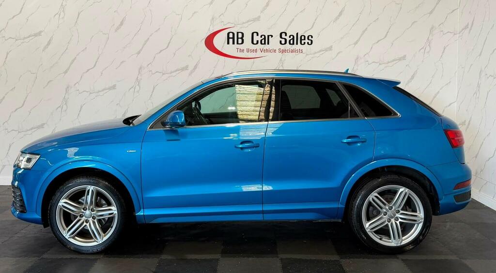 Audi Q3 2.0 Tfsi S Line Plus S Tronic Quattro Euro 6 Ss Blue #4