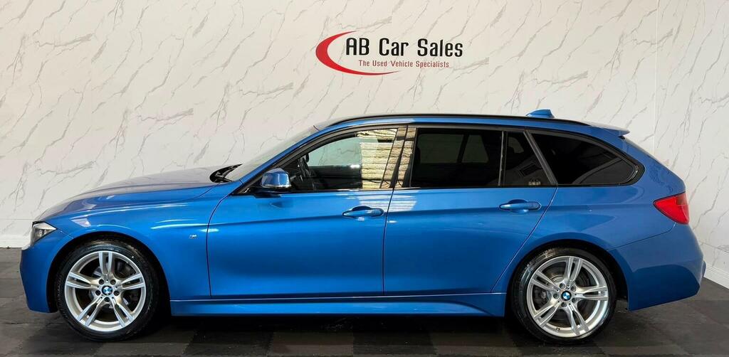 BMW 3 Series 2.0 320D M Sport Touring Euro 5 Ss Blue #4