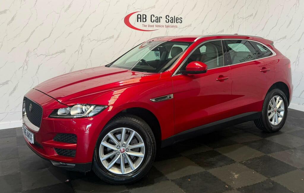 Jaguar F-Pace 2.0 D180 Prestige Awd Euro 6 Ss Red