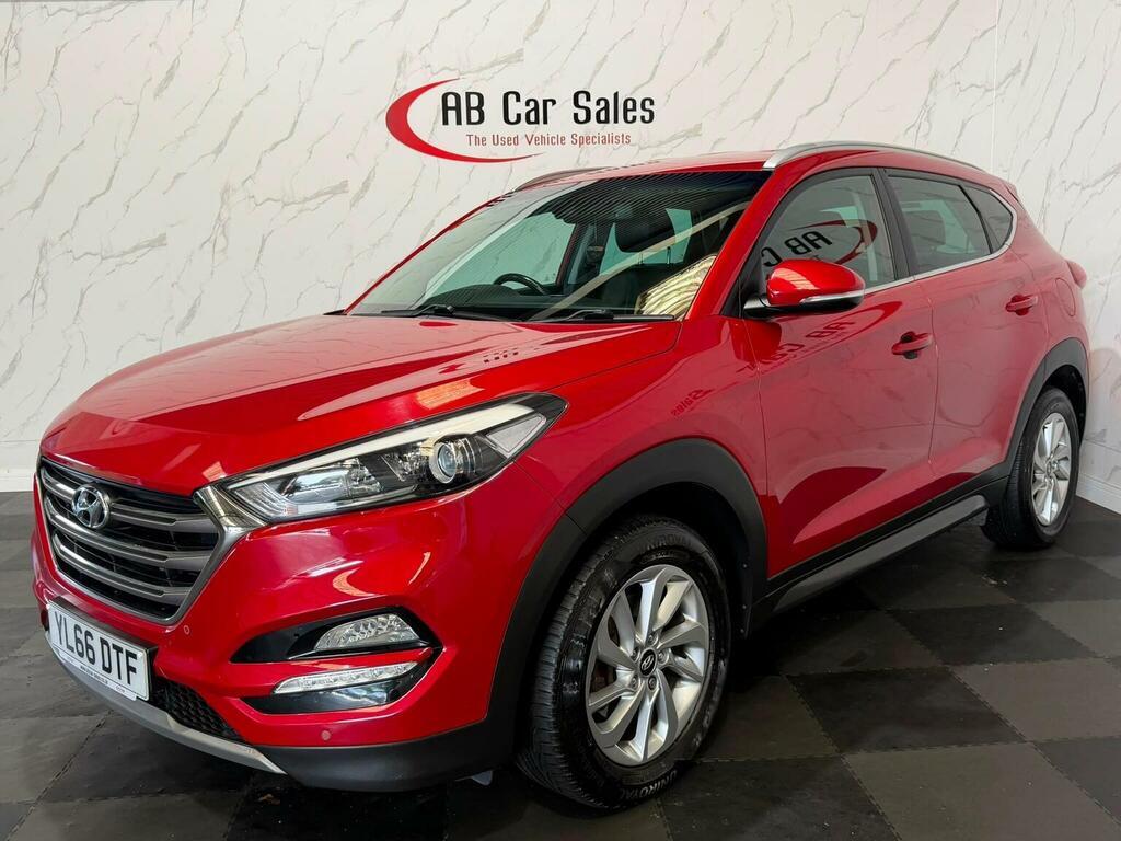 Hyundai Tucson 1.7 Crdi Blue Drive Premium Euro 6 Ss Red #6