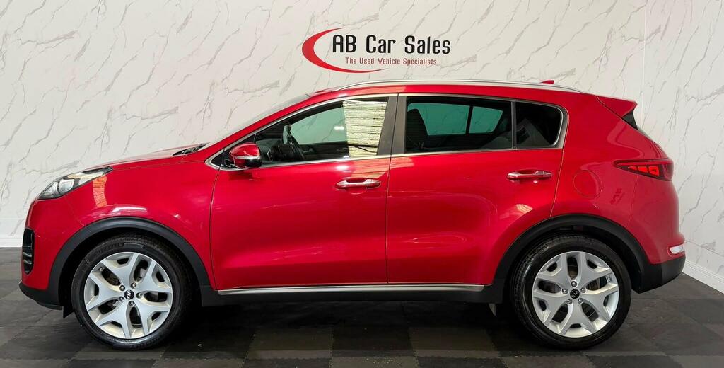 Kia Sportage 1.7 Crdi Gt-line Dct Euro 6 Ss Red #4