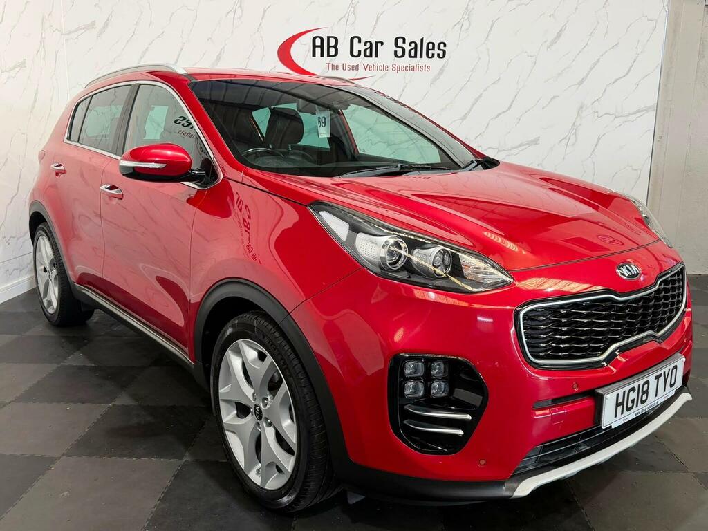 Kia Sportage 1.7 Crdi Gt-line Dct Euro 6 Ss Red #5