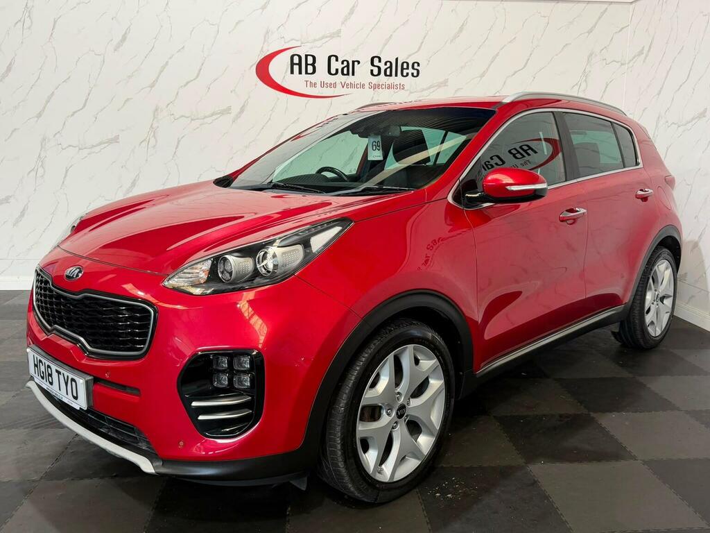 Kia Sportage 1.7 Crdi Gt-line Dct Euro 6 Ss Red #6