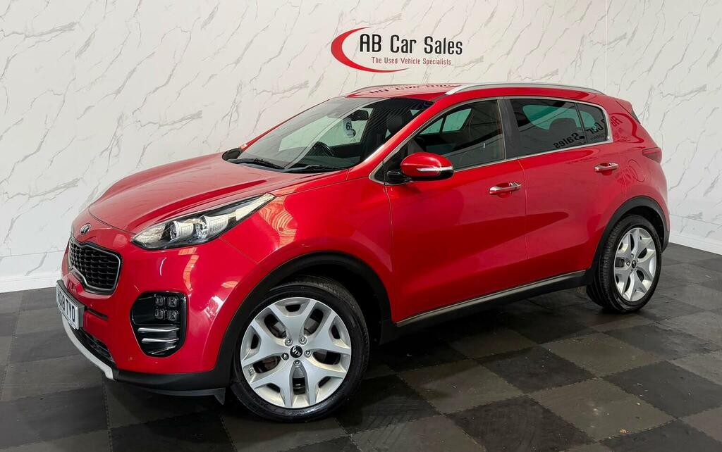 Kia Sportage 1.7 Crdi Gt-line Dct Euro 6 Ss Red
