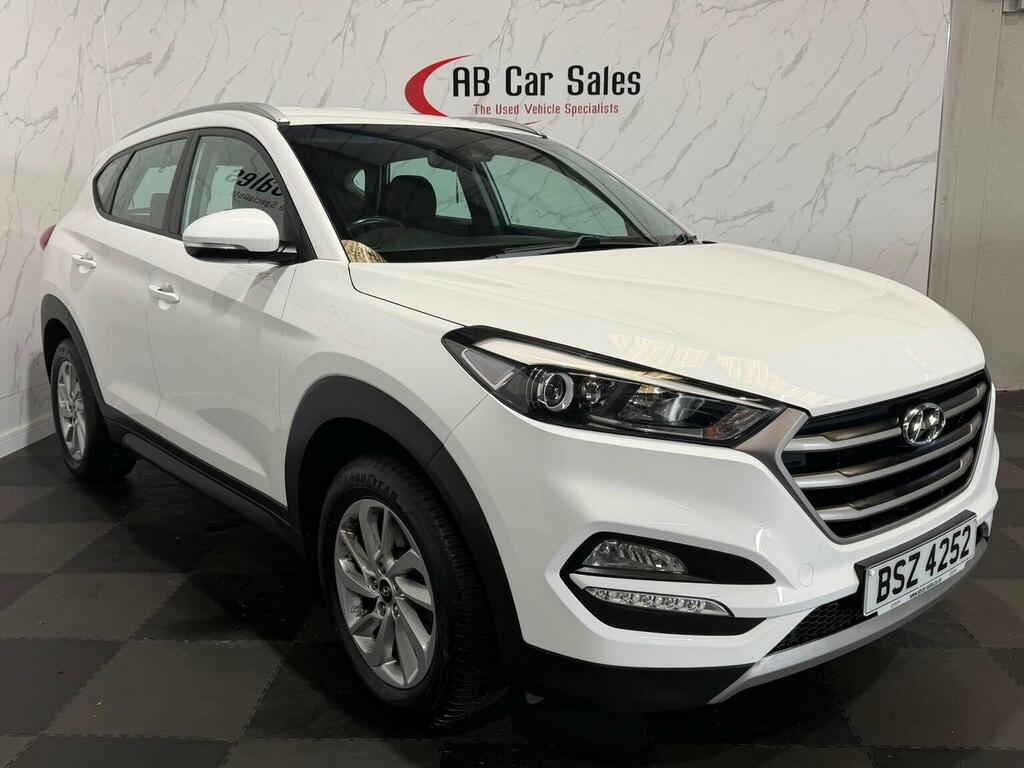 Hyundai Tucson 1.6 Gdi Blue Drive Se Nav Euro 6 Ss White #6