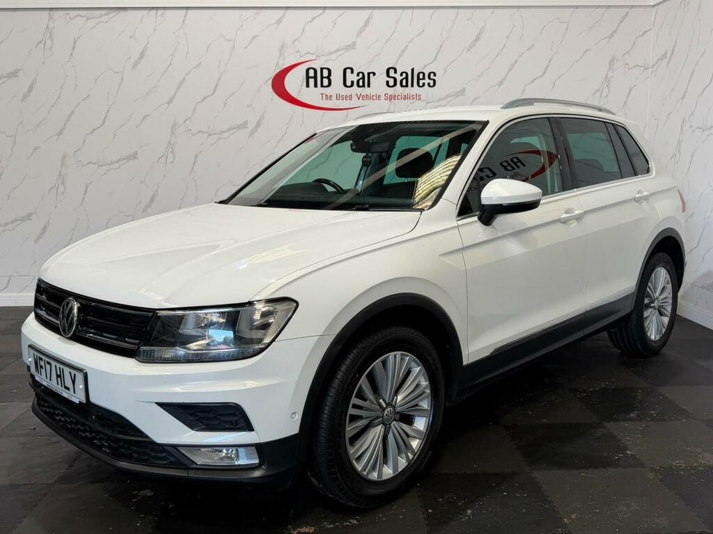 Volkswagen Tiguan 2.0 Tdi Bluemotion Tech Se Navigation 4Motion Euro White #5