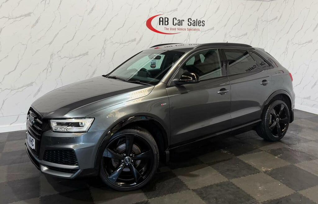 Audi Q3 2.0 Tdi Black Edition Quattro Euro 6 Ss Grey