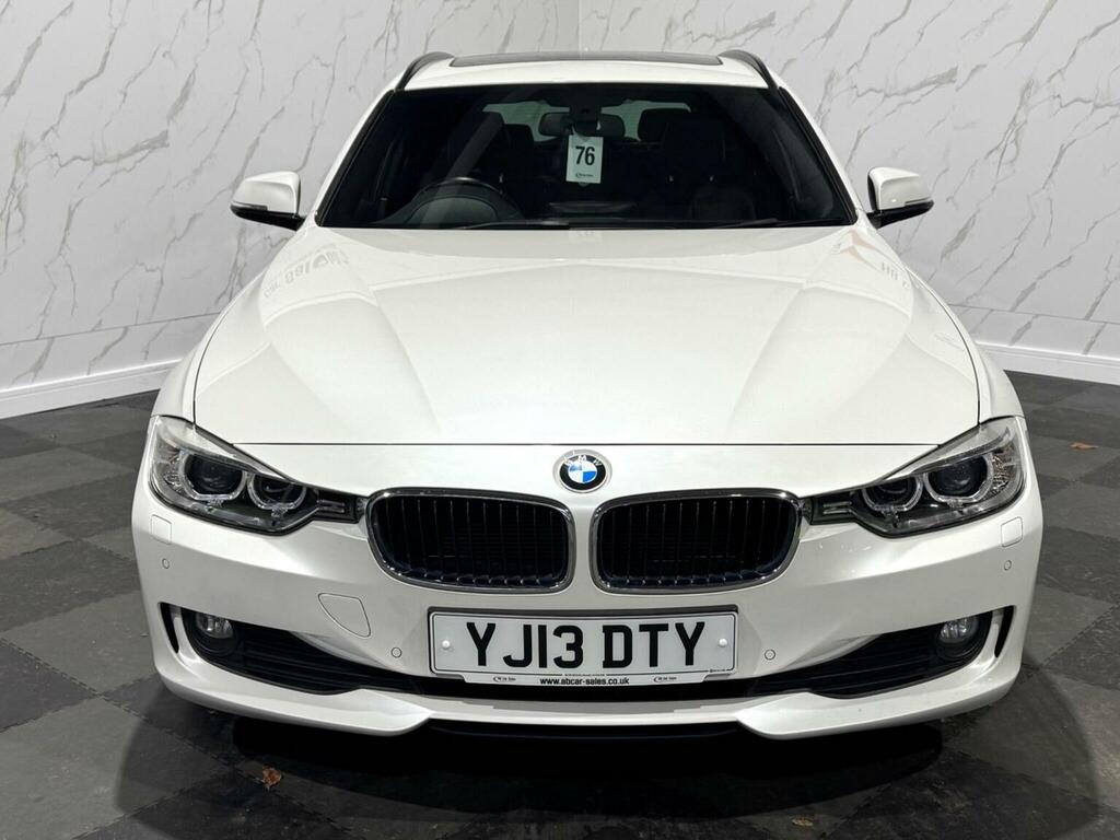 BMW 3 Series 2.0 320D Ed Efficientdynamics Touring Euro 5 White #2