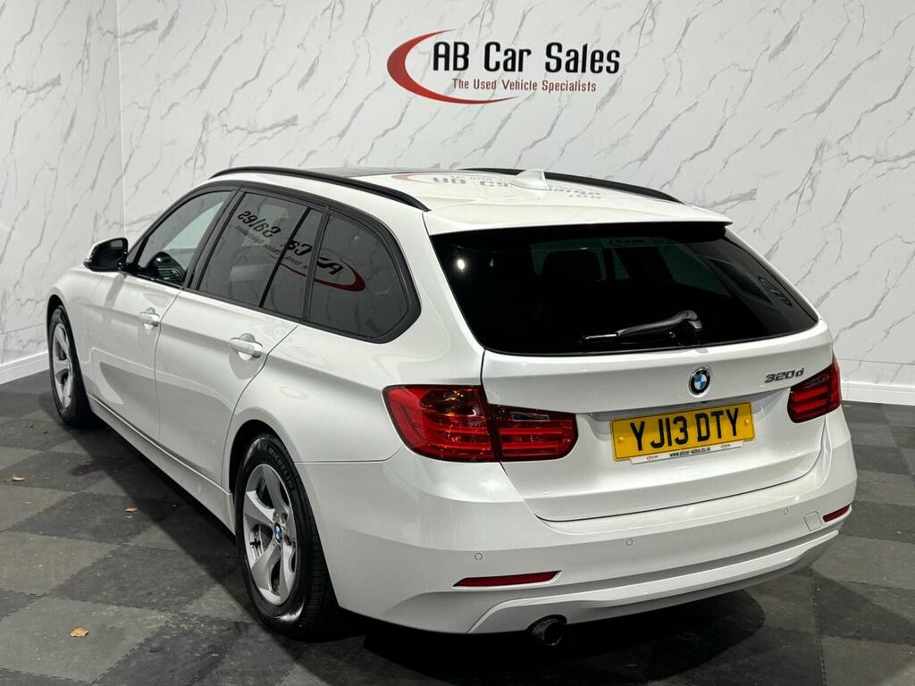 BMW 3 Series 318D Se White #7
